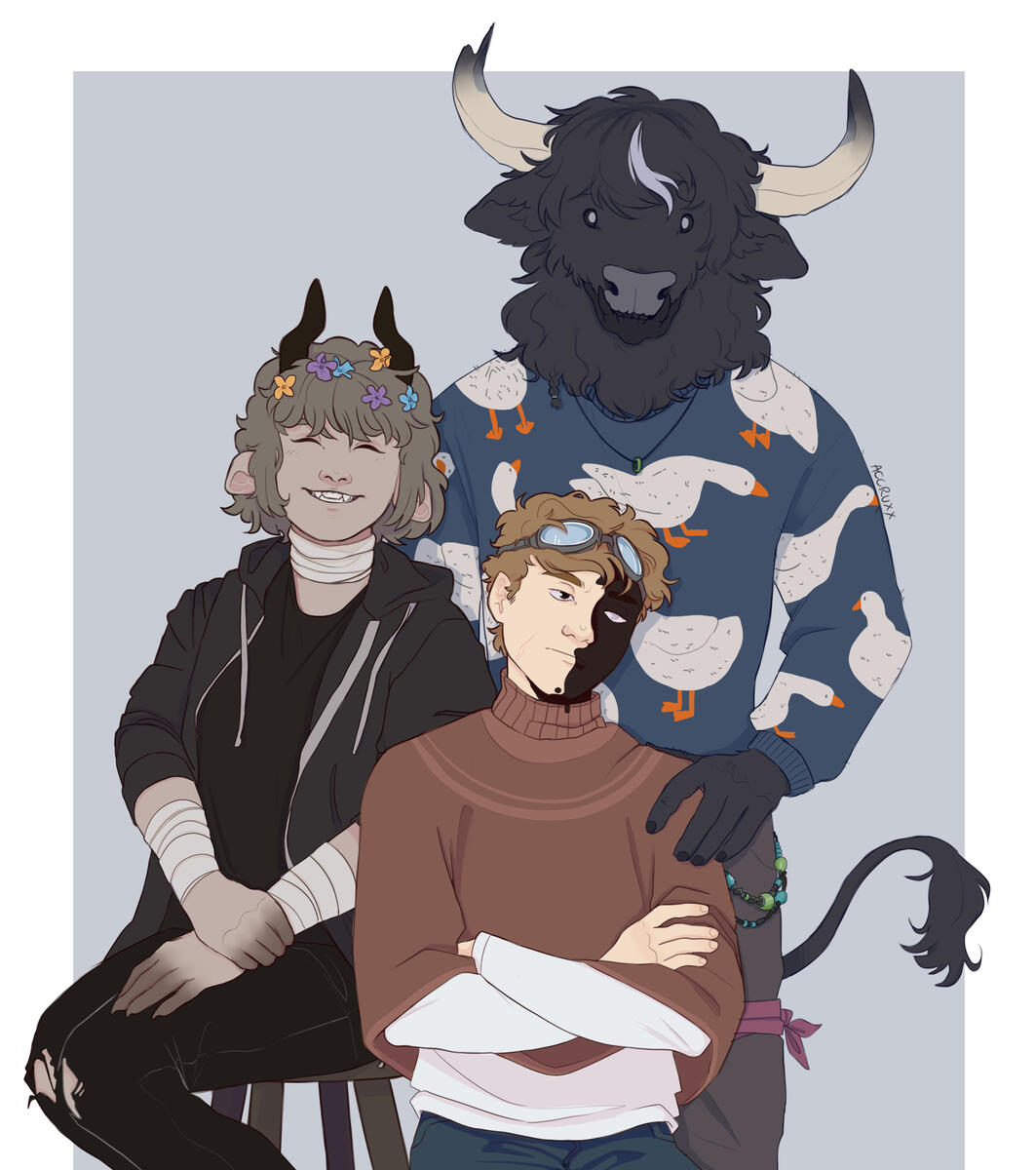 Friends&#39; and mine OCs (2023)